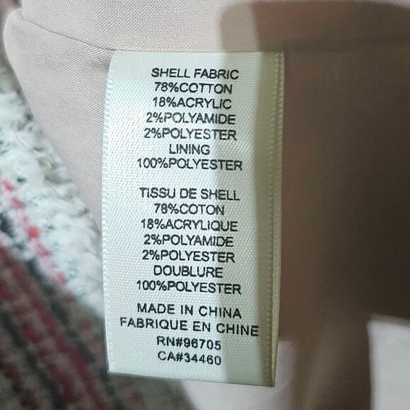 Rebecca Taylor Tweed Fringe Dress - Size 8 - Picture 11 of 11